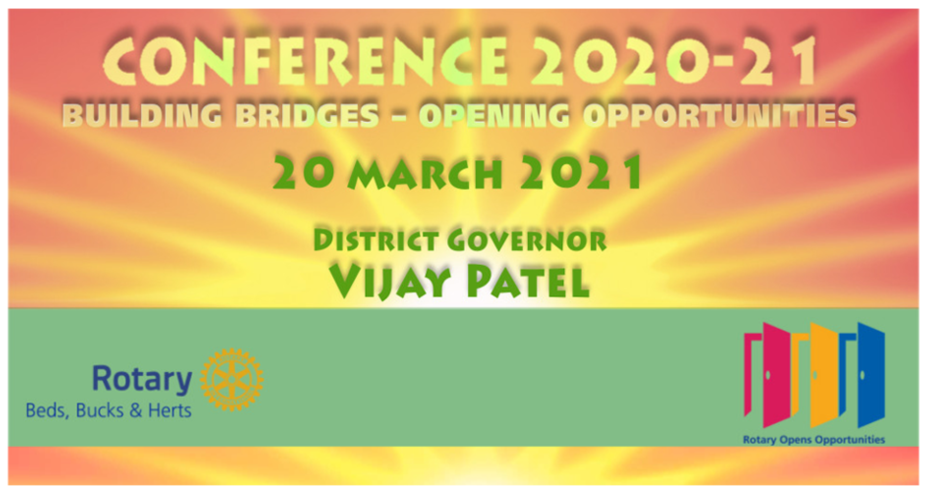 Rotary Beds, Bucks & Herts Annual Conference 2020/21